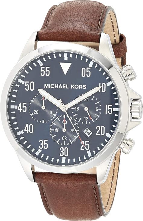 relojes michael kors correa de cuero|reloj Michael Kors precio.